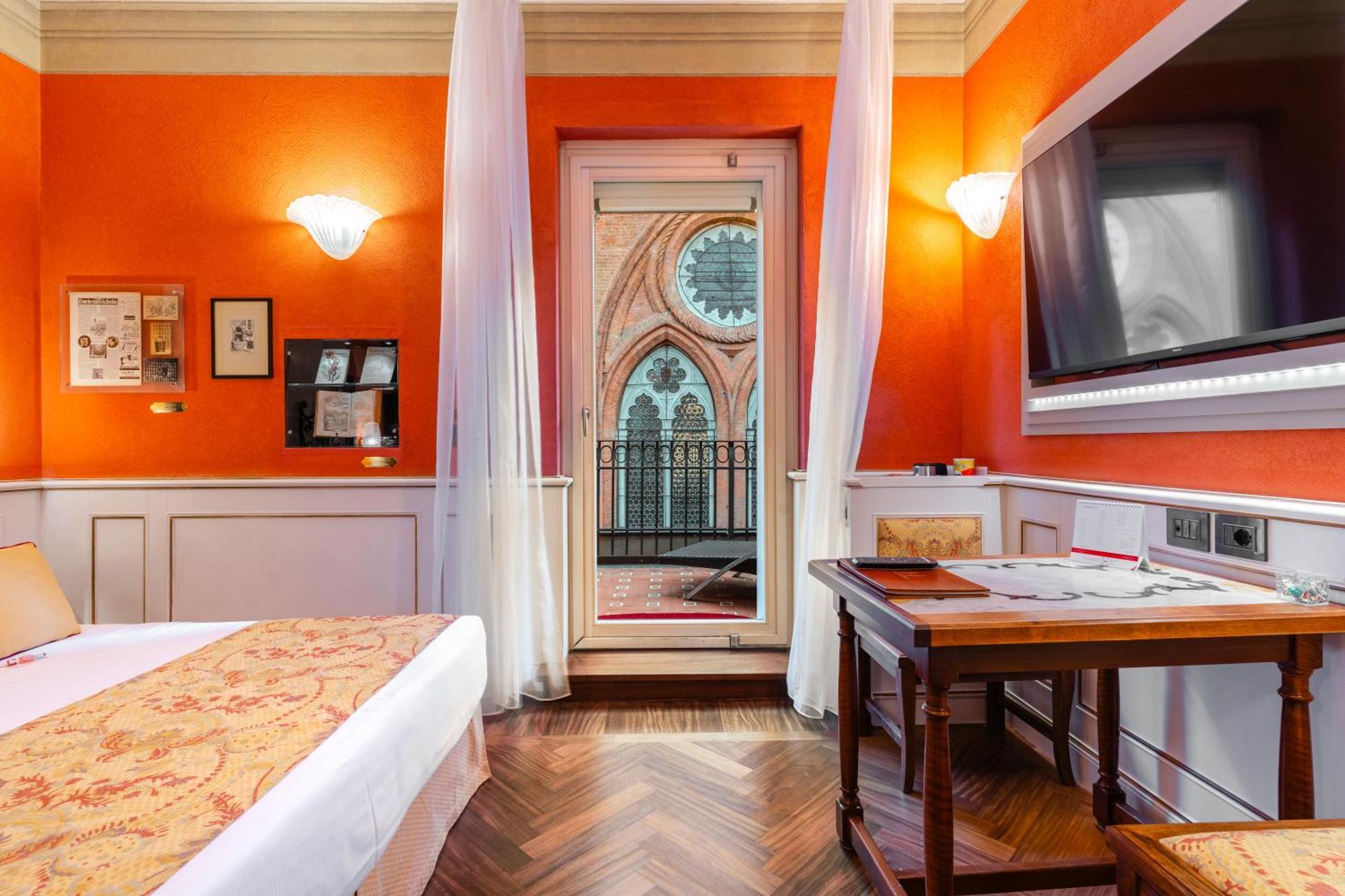 Art Hotel Commercianti Bologna Bagian luar foto