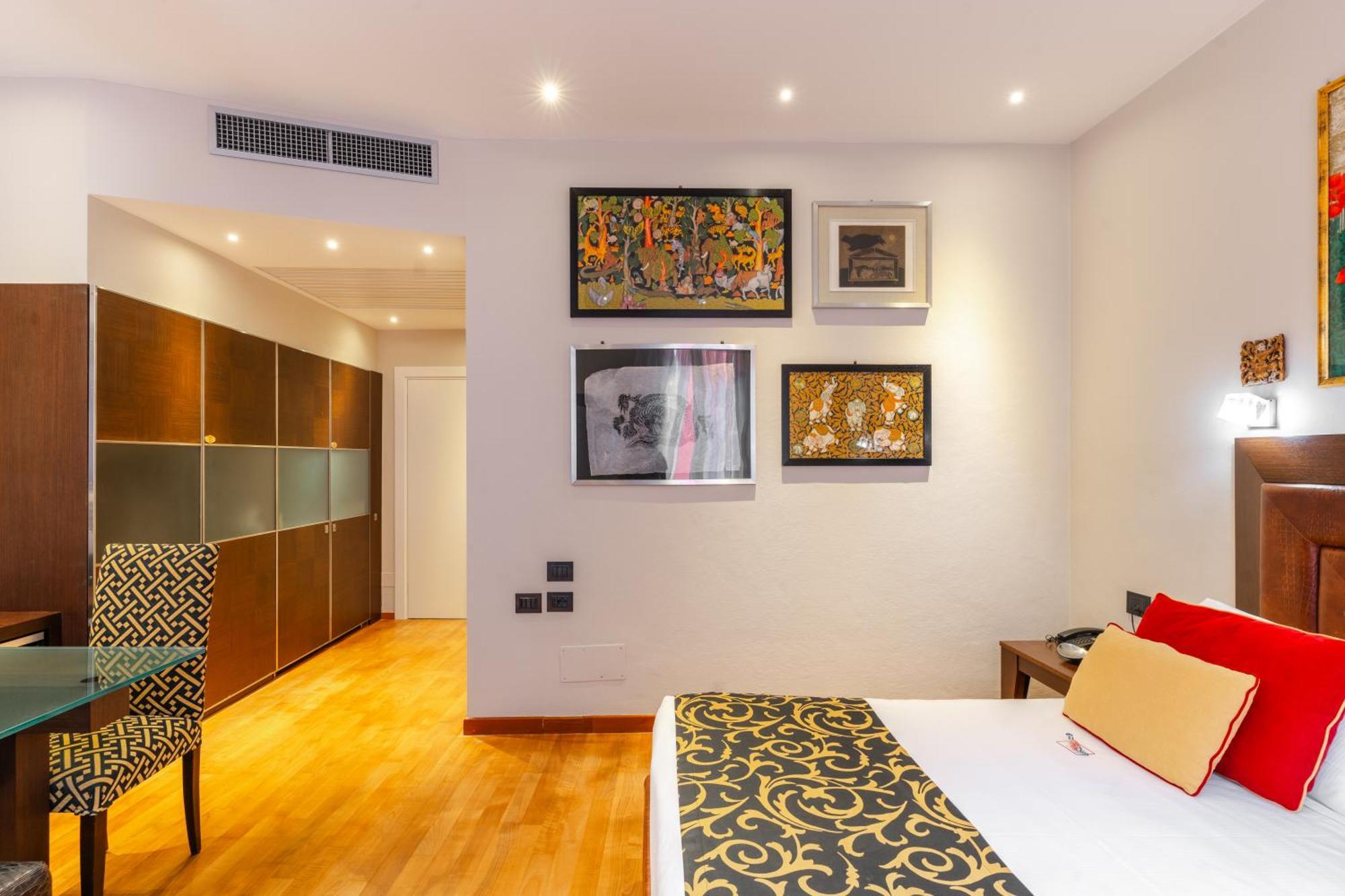 Art Hotel Commercianti Bologna Bagian luar foto