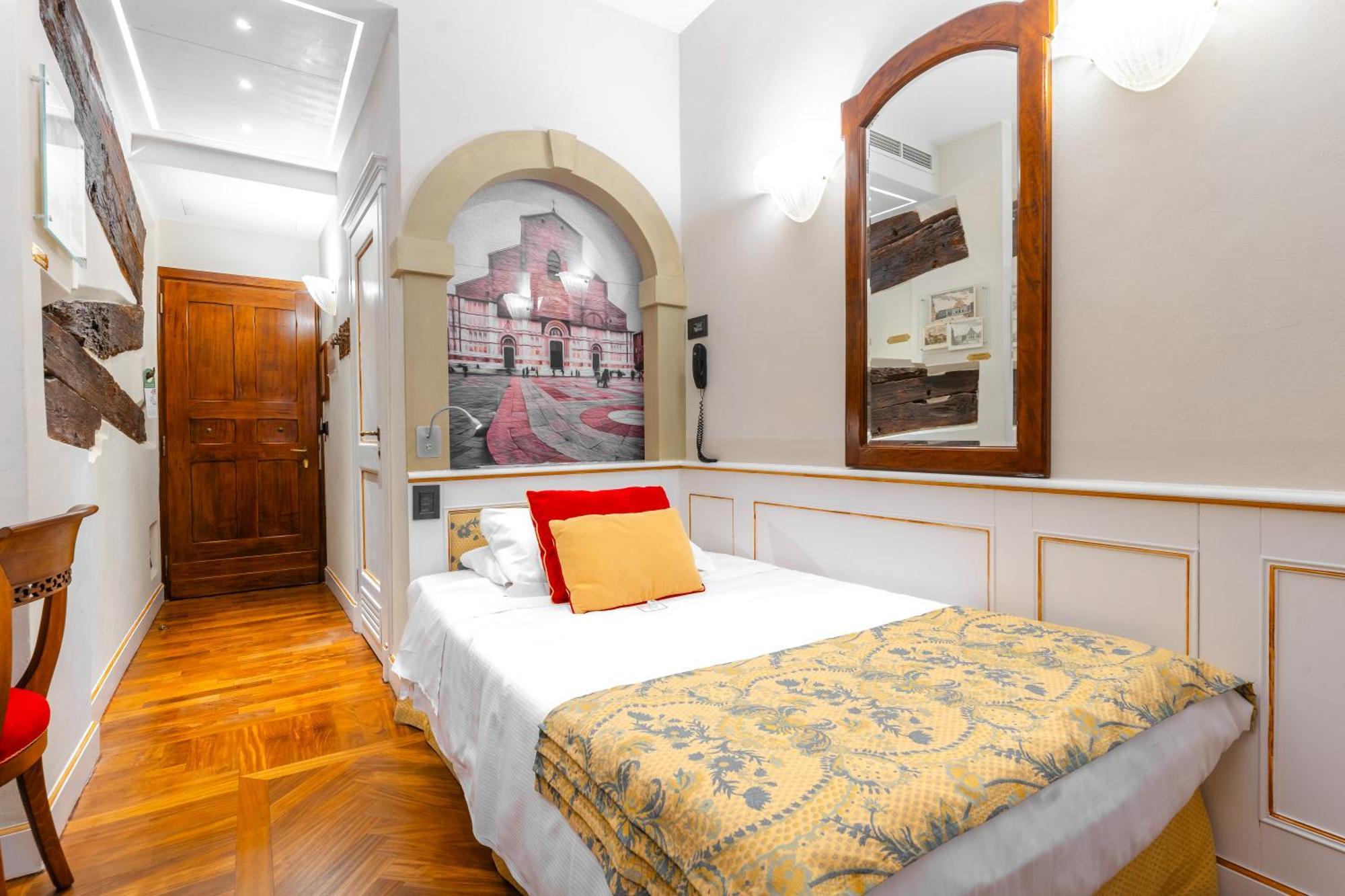 Art Hotel Commercianti Bologna Bagian luar foto